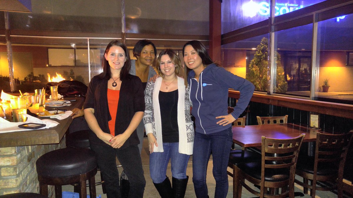 knuznov's tweet photo. Such a great experience for my first user group meeting! @AnnieForce https://t.co/IaE1mqQ9Q6