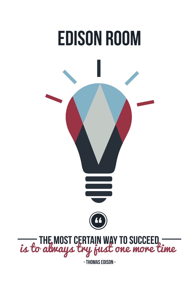 GeniusesInfo's tweet image. 'The most certain way to succeed is always to try just one more time' - Thomas Edison #Edison #success #creativity