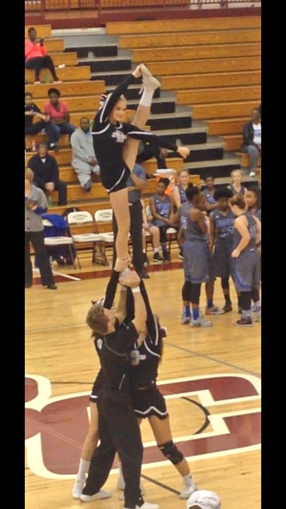 JennayLeslie's tweet photo. good game tonight lady tigers 🏀🏀 @BreckCheer https://t.co/XjawfWUxfn