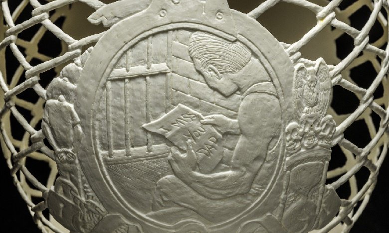 New coverage of <a href="/RICCOMARESCA/">Frank</a> exhibition on #selftaught artist #GilBatle: brutforce.com/hardboiled-gil…