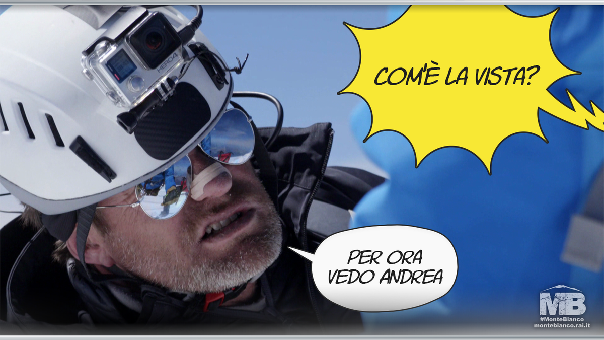In effetti non fa una piega <a href="/FilippoFacci1/">Filippo Facci</a>! #MonteBianco