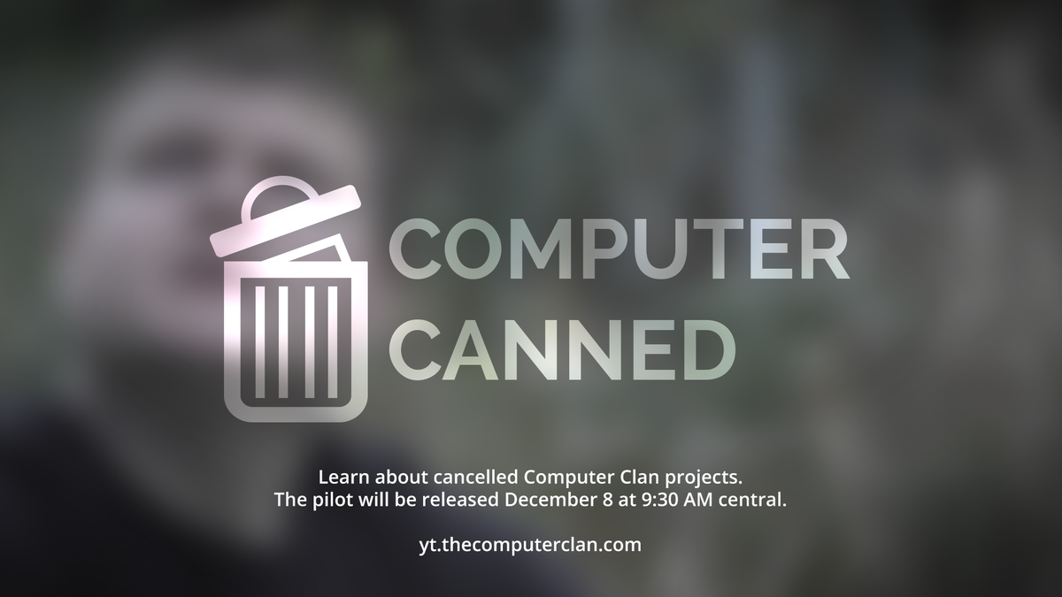 thecomputerclan's tweet photo. Have you ever wanted to learn about cancelled #ComputerClan projects? Check out our new series; coming soon. https://t.co/rpp0yUZUQY