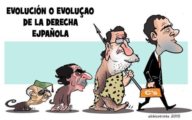 ecorepublicano's tweet photo. Evolución de la derecha española
#7DElDebateDecisivo https://t.co/lGQbhNkfEf