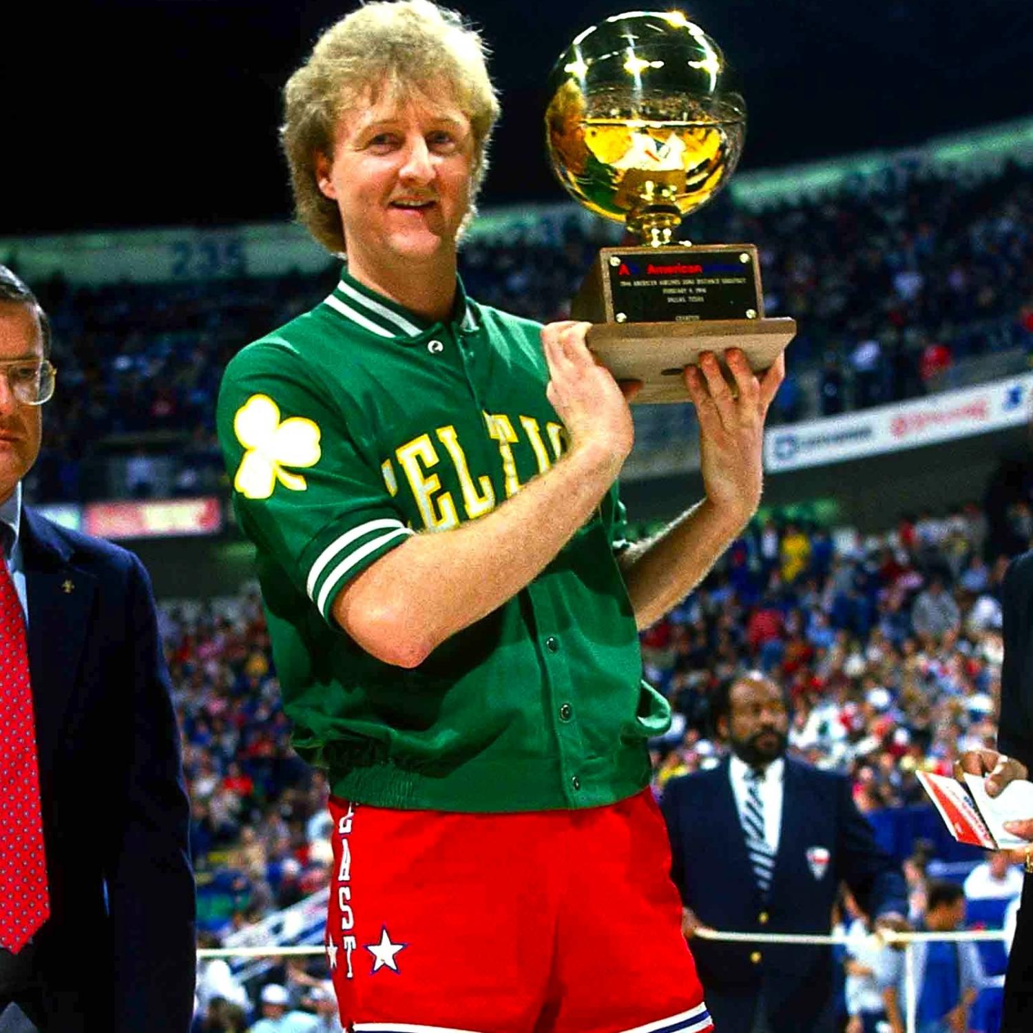 And before I forget, happy 59th birthday to Larry Bird. Please shoot the 3.... 