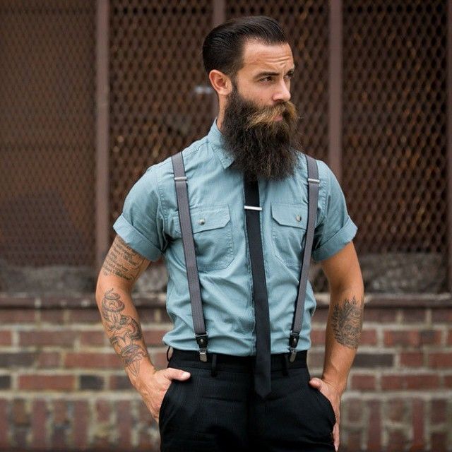TheMakeOfFunner's tweet image. #ootd #mensfashion #beards #tattoos