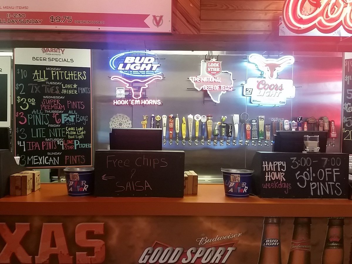 Varsity Pizza&Pints (VarsityPizzaATX) Twitter
