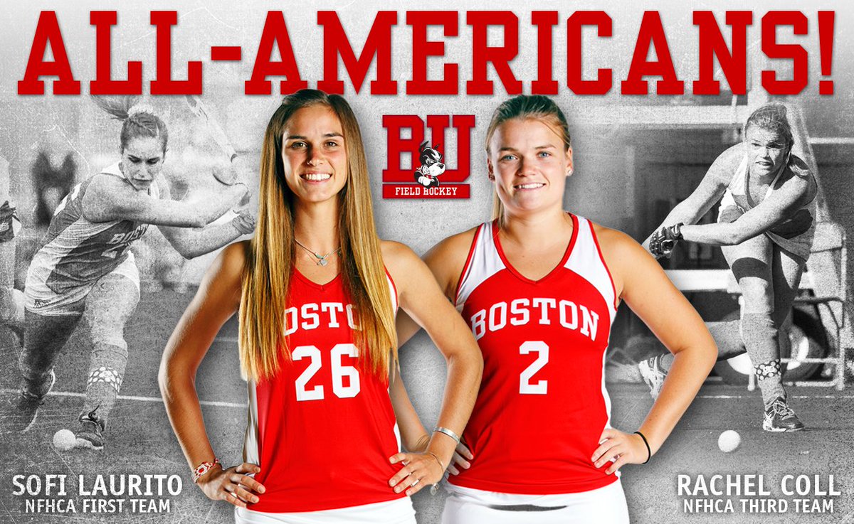 BUAthletics's tweet photo. Congrats to Sofi Laurito and Rachel Coll on being named @NFHCA All-Americans! #ProudToBU https://t.co/eSg0L9KNz0 https://t.co/aH8VYWTYpm