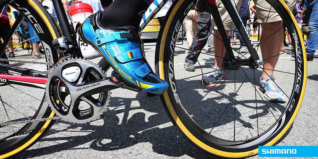 RideShimano's tweet photo. Calling all roadies, can you guess the rider and team? #DuraAce #R321B https://t.co/d47ghB2QgK