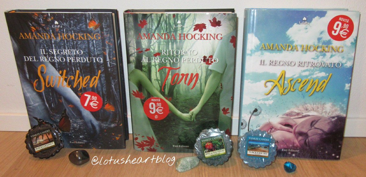 lotusheartblog's tweet photo. Bellissima trilogia #trylle @amanda_hocking @FaziEditore @YankeeCandleEu https://t.co/0mBoIdyFdN