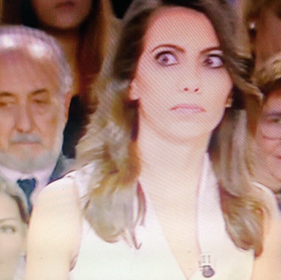 thelittleyo's tweet photo. La ganadora fue @_anapastor_ por la cara que puso cuando Soraya dio los consejos sobre el móvil #7DElDebateDecisivo https://t.co/AgedkA9uTl