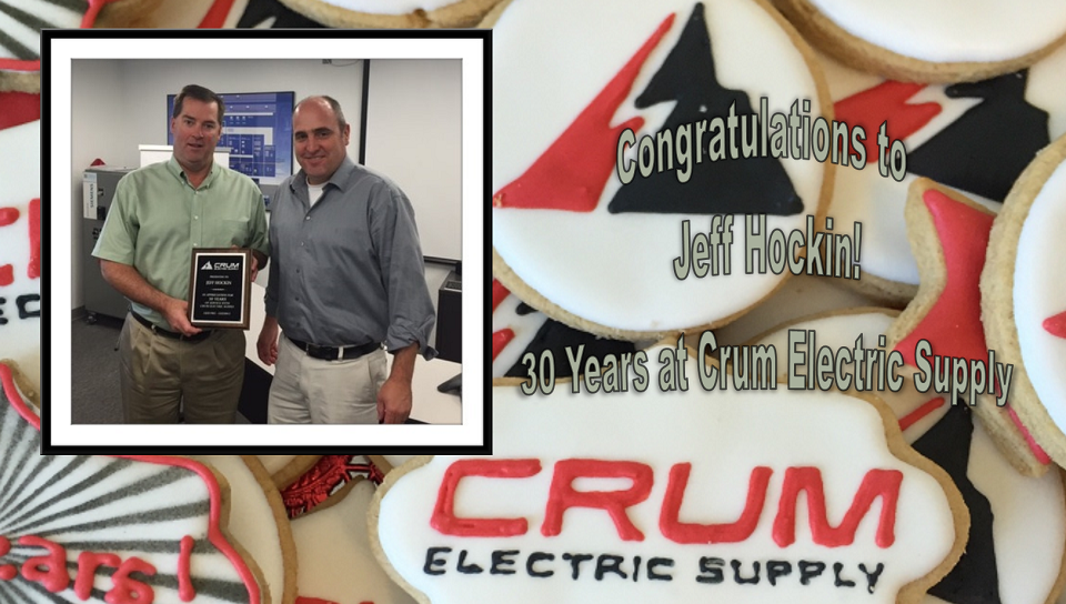 crum_electric's tweet photo. Congrats Jeff Hockin on 30 Years with @crum_electric!! https://t.co/Vn3bB3SMC7