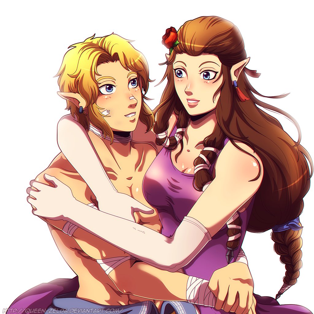 TrueQueenZelda's tweet photo. I always Make my king @truekinglink feel better after protecting Hyrule!!! 😍😘❤️💏 #ZeLink #LegendOfZelda https://t.co/trMIj2Jc2X