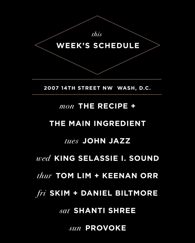 marvin_dc's tweet photo. Here's #yourweekatMarvin! #MarvinDC #DMVevents #FreeInDC https://t.co/KLNXBBr8M5