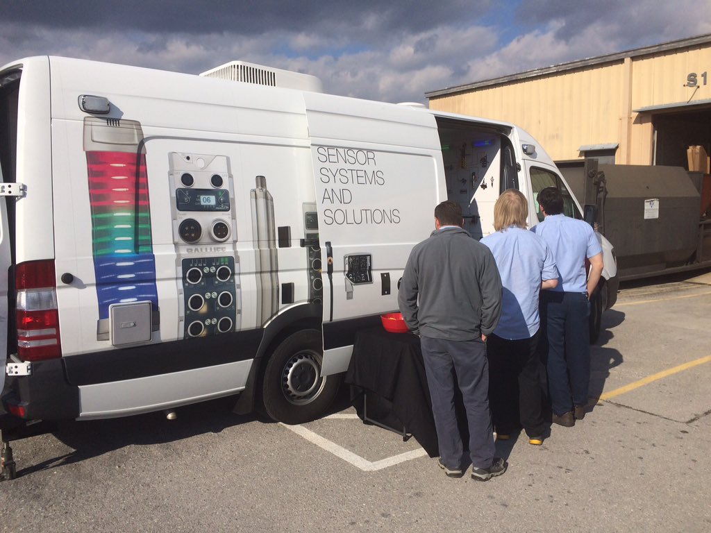 @BalluffBus <a href="/SouthernFP/">Southern Fluidpower</a> BALLUFF bus in Maryville, TN. #IO-Link #noncontactinductivecouplers
