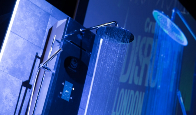 TechCrunch's tweet photo. Hamwells e-Shower connects your shower to the Internet of Things https://t.co/DY6IPsiHiu https://t.co/dFVnR6oh99