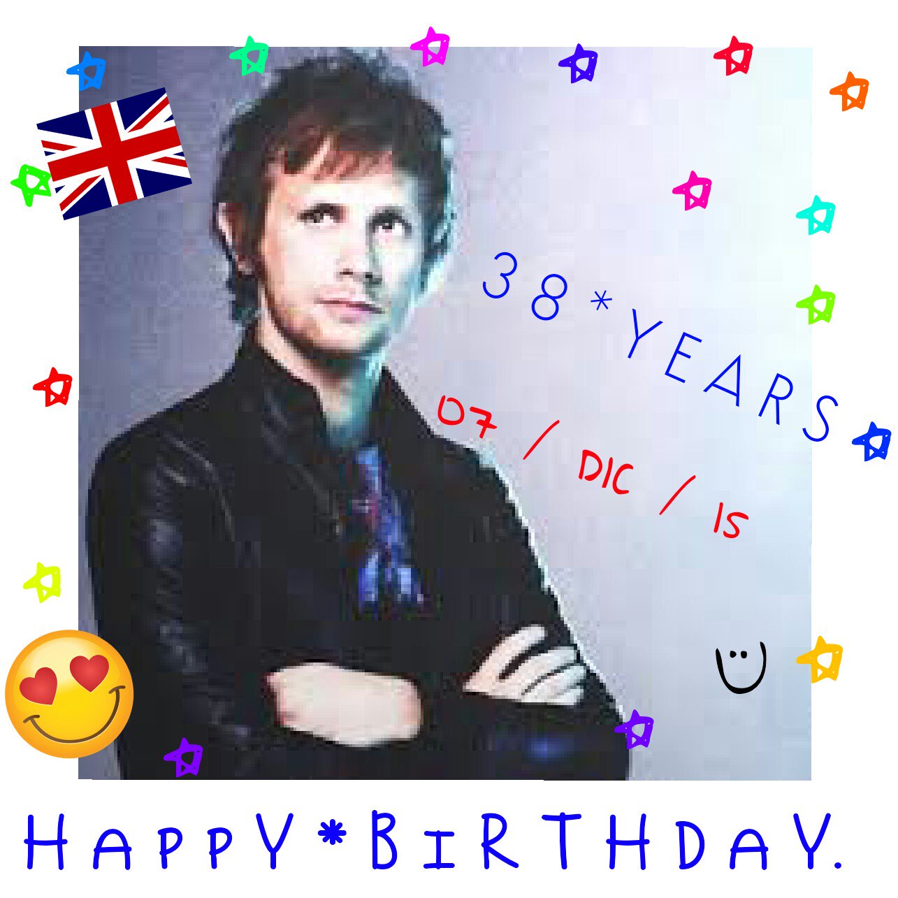  Dom! The best drummer in the world
Happy birthday 
I wish you well today and always 