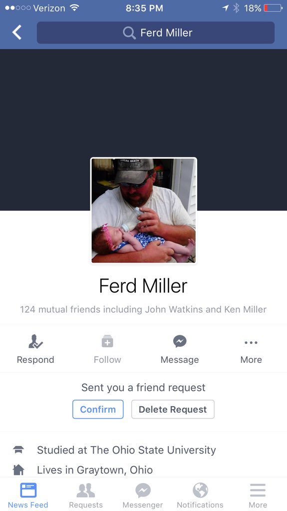 zzsmiller's tweet photo. #DeleteRequest #FerdMiller https://t.co/E38K01uyRo