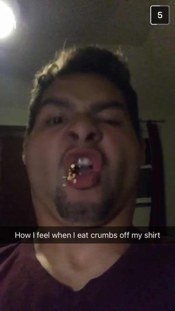 mattforpresz's tweet photo. A mess with food will lead to a mess of America. Vote right, vote Matt. #leclairemock https://t.co/0kkstpurBc
