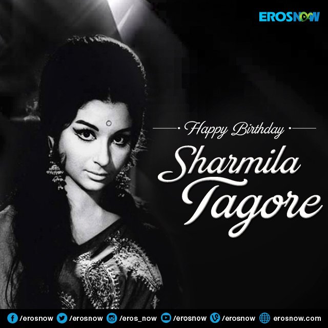 Happy Birthday SHARMILA TAGORE! 
We wish the beautiful actress a wonderful year ahead! :) 