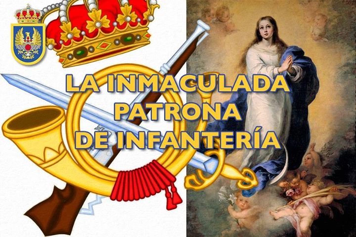 ¿Por qué la Inmaculada es la patrona de la Infantería del Ejército? CVr3sDTWIAEEhhN