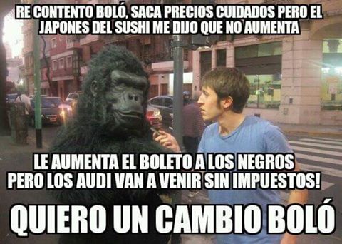 TodoNegativo's tweet photo. ¡Quiero el cambio ya, nos conviene Boló! #SiempreDURO @ddd_ok https://t.co/rD86xaN36Y