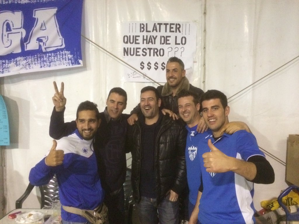 @QTJsercat <a href="/Tiofaja_oficial/">Tio Faja</a> <a href="/javi_galiano/">Javi Romero Galiano</a> <a href="/Cristobal_chass/">Cristóbal Chassaigne</a> gracias por la visita! <a href="/sboiboquerones/">Peña Málaga Sant Boi</a> <a href="/juanmaderotella/">juan madero tellado</a>