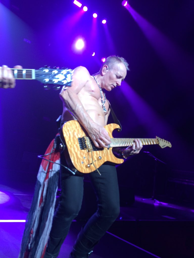 Happy Birthday Phil
Phil Collen (G Def Leppard)

Have a good day & Day off on this tour  