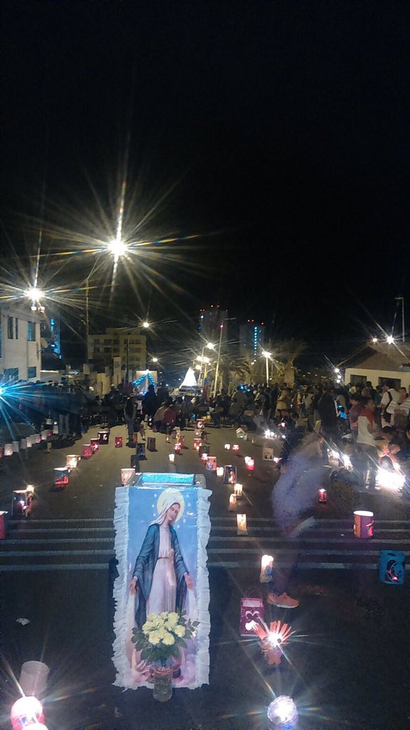 Por primera vez en Antofagasta noche de velitas