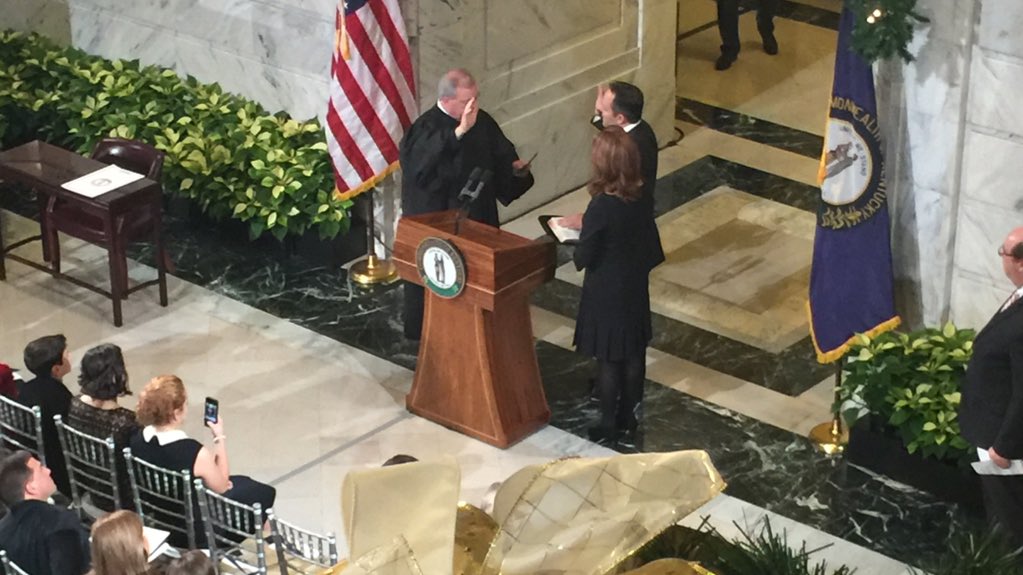 GovBevin's tweet image. Congratulations, Governor @MattBevin. #WeAreKentucky