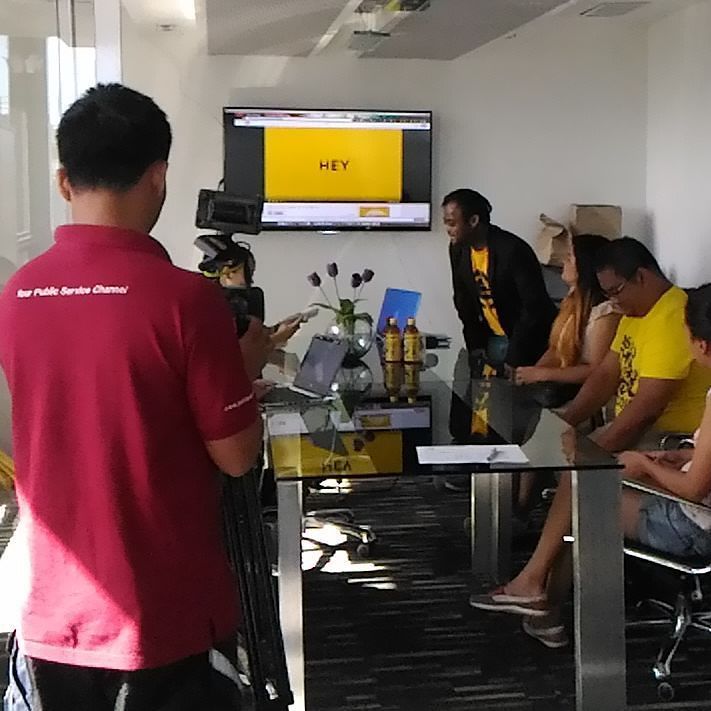 agigil's tweet photo. @cbcbloggers interview with UNTV 🙌 #cbclevelup #iblogforcebu #cebu #blogging #bloggers #Philippines #bloggerlife https://t.co/6fnl6PUsmE