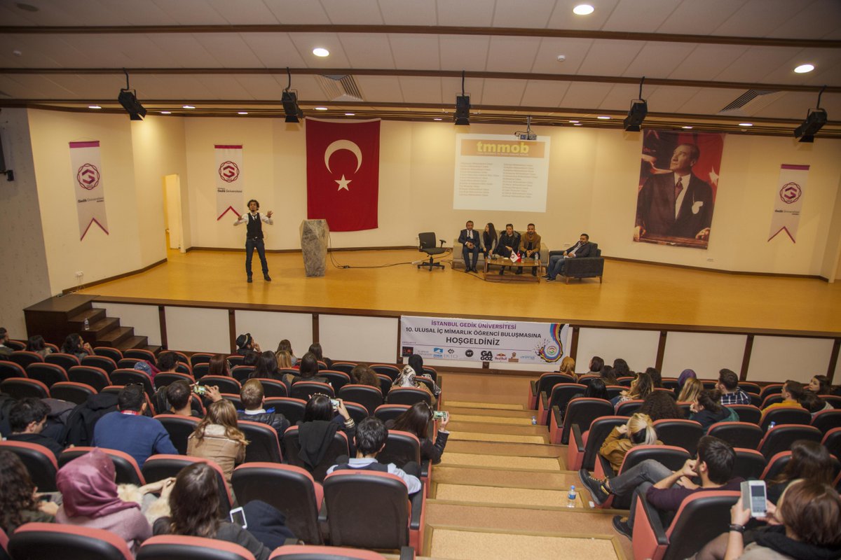 gedikedu's tweet photo. 10.su Düzenlenen Ulusal İç Mimarlık Öğrenci Buluşması Üniversitemiz Meslek Yüksekokulu Konferans Salonunda Yapıldı. https://t.co/bKdGVoXA7l