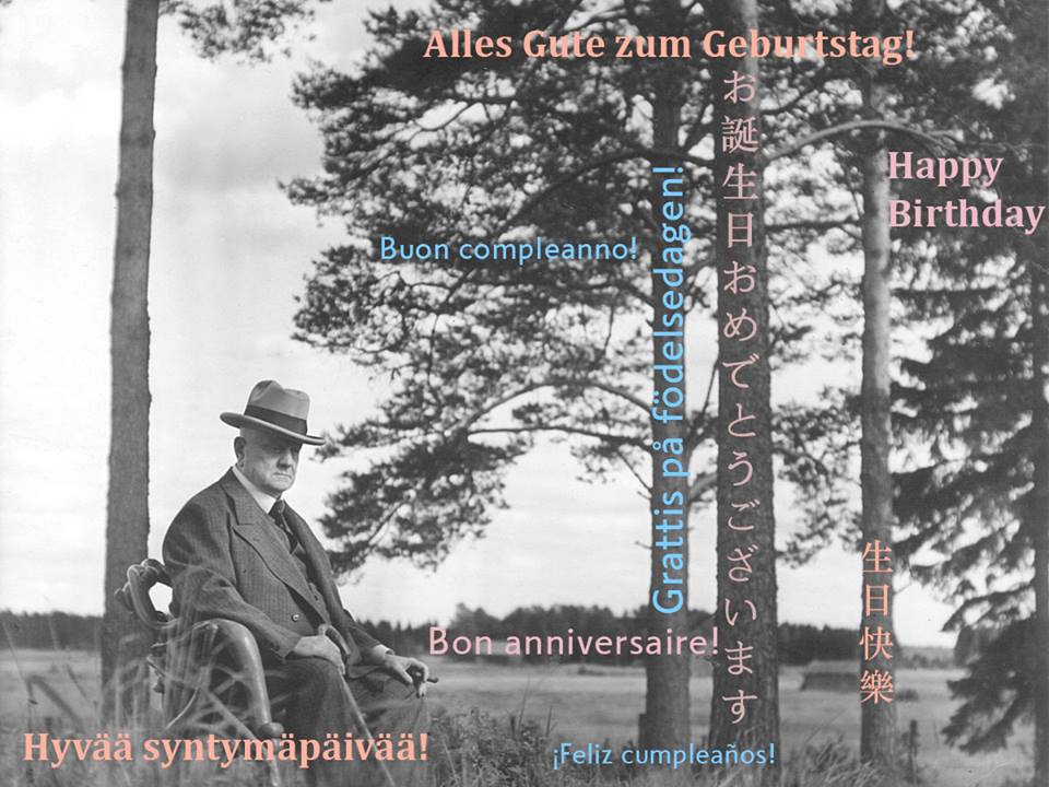 sibelius150's tweet photo. Happy 150th Birthday Jean Sibelius! #Sibelius150 https://t.co/CbZ56m07L9