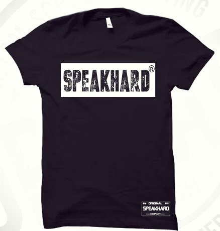 New tshirt from @speakhard_company. "YOUR BLACK" available size M,L,XL. IDR 100K. For detail contact us 52B567D9