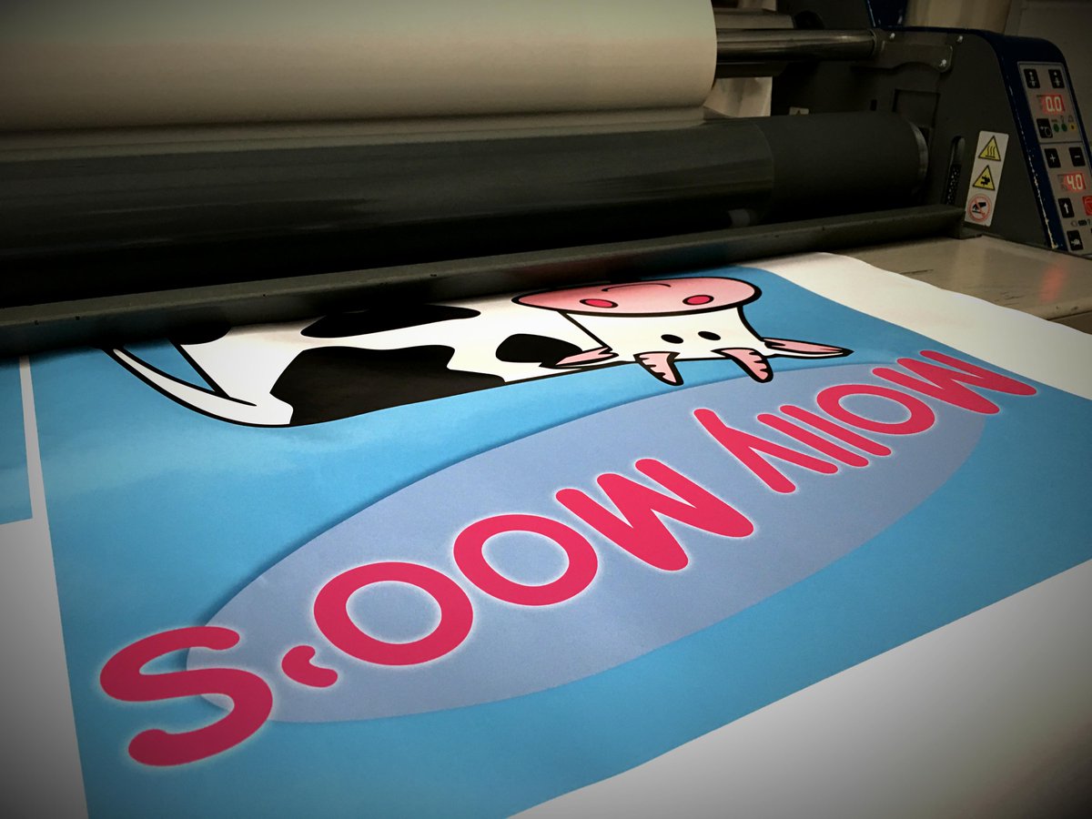 topsignsltd's tweet photo. A nice, colourful sign for Molly Moo's Ice Cream Parlour to brighten up these dull winter days! #icecream #mollymoos https://t.co/aRMMoP3OBQ