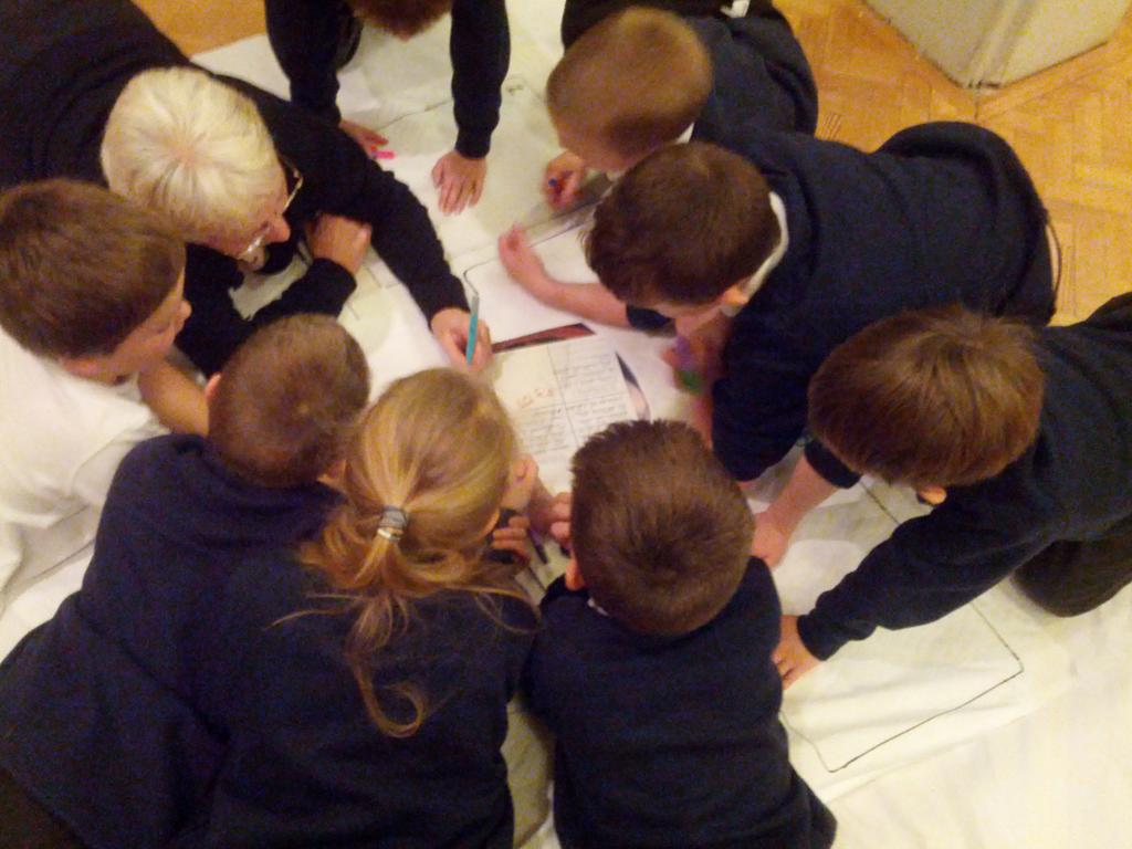 Year3StMichaels's tweet photo. Creating our Ancient Greek comic strips. The adults are probably having more fun than the children. https://t.co/m0HSWP9eaV