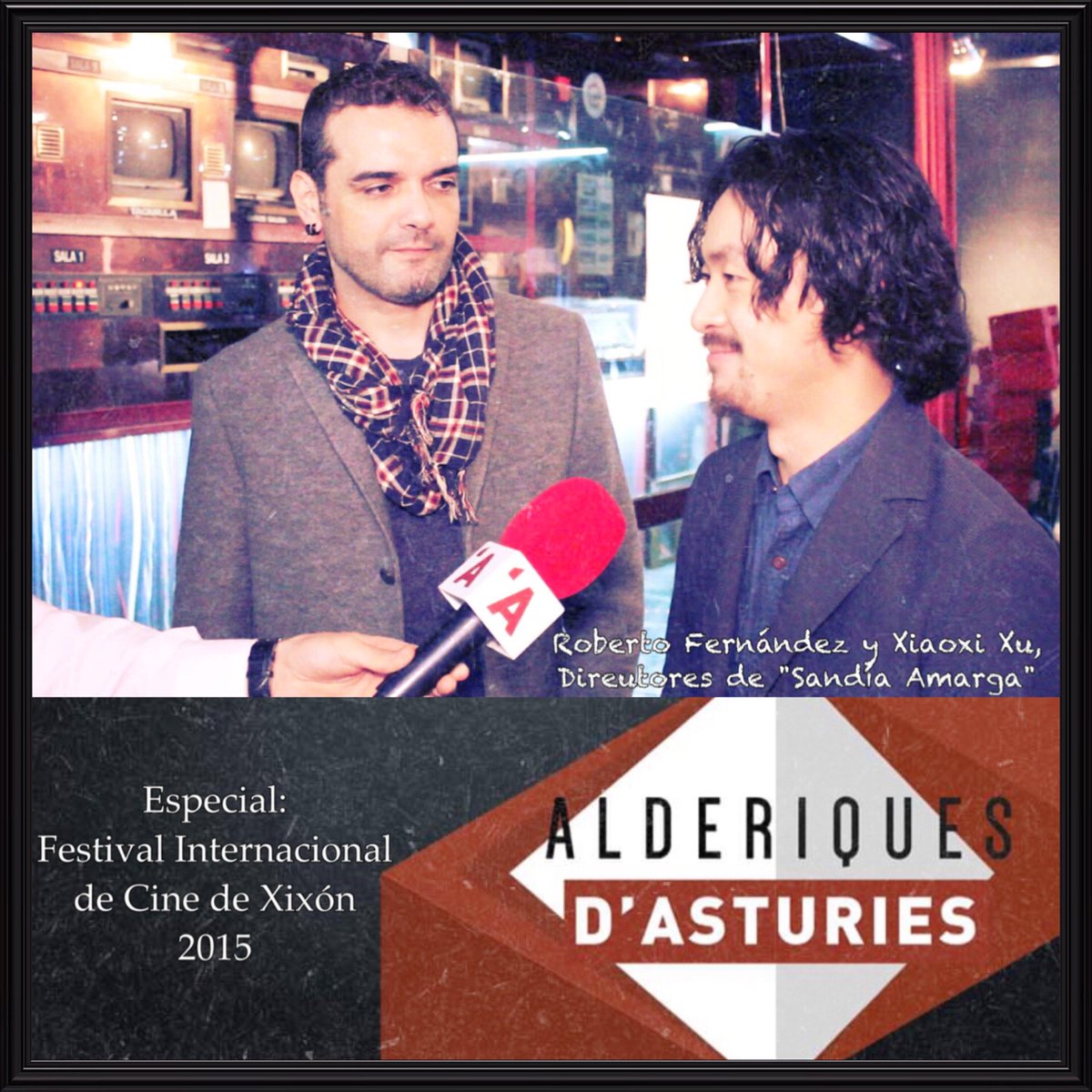 Alderiques's tweet photo. **ESPECIAL** Festival Internacional de Cine de Xixón 2015 🎬 #53FICX @Gijonfilmfest @RobertoFCanuto @Xuxiaoxi2000 https://t.co/P53GeGgSiU