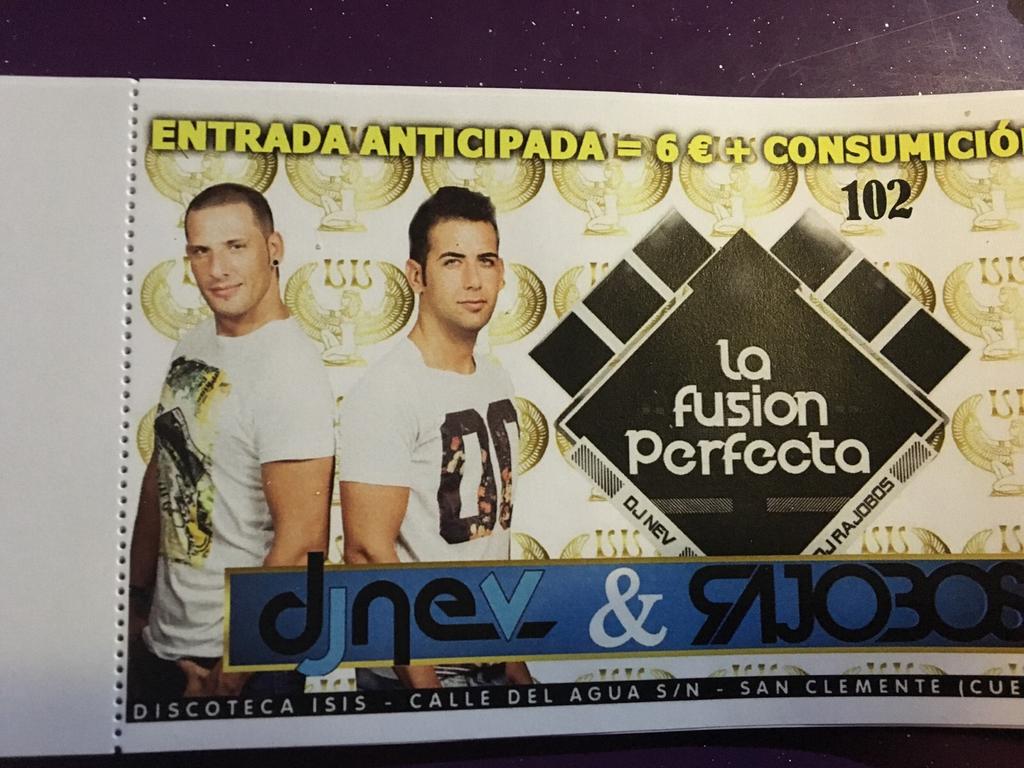 Vamos va que este finde vuelve la Fusion Perfecta a @Isisdisco no os quedeis sin entradas Contartar conmigo.