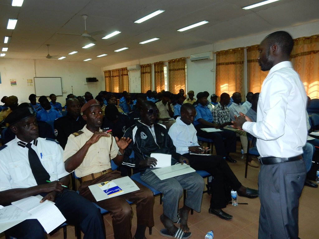 IHRDA lance formation de 3 jours sur les droits de l'homme pour les agents de maintien de l’ordre gambiens à Basse