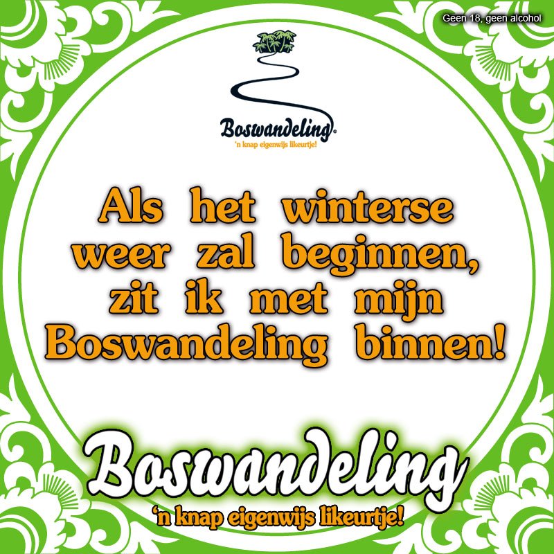 Laat de sneeuw maar komen!