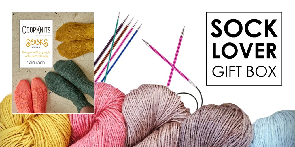 NorthStarYarns's tweet image. The SOCK LOVER GIFT BOX is available to order online - northstaryarns.com/sock-lover-gif… #socksyeah #coopknits
