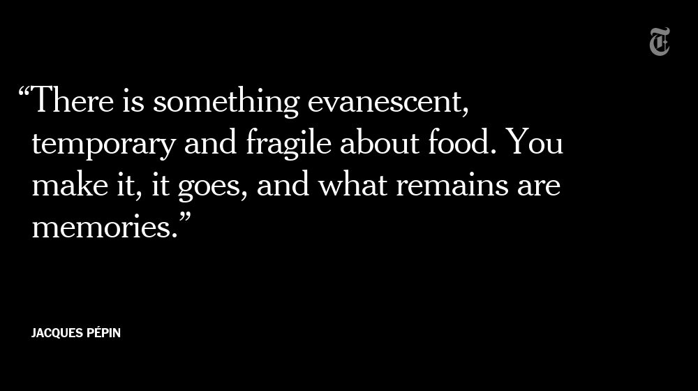 nytcooking's tweet photo. As his 80th birthday approaches, @jacques_pepin shares his food memories https://t.co/ewTAvIeRPN https://t.co/Co9kp4g2HG