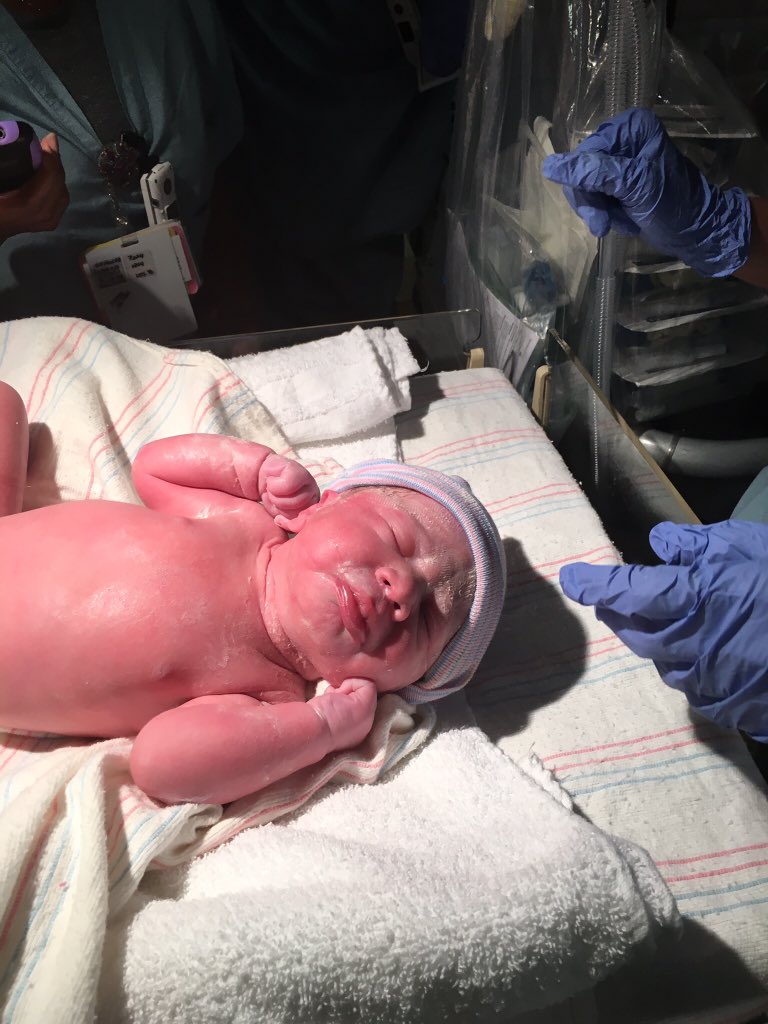 JIORIO4's tweet photo. There she is!! Welcome to the world Milania, so lucky to be an uncle for the best sister in the world! @lisaiori0 https://t.co/aDGIuLXUqe