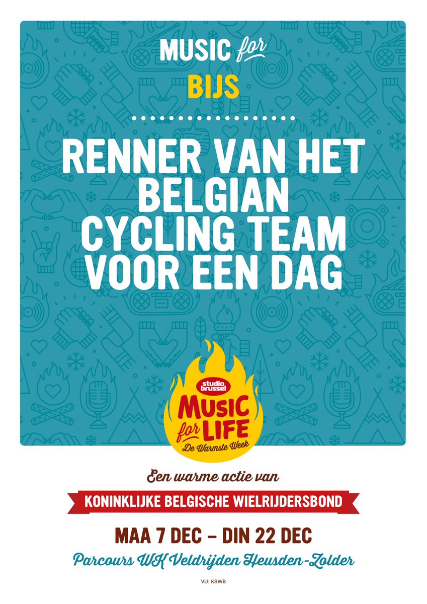 BELCycling's tweet image. Support #musicforlife and vzw Bijs ==&amp;gt; #bid on unique offers 1) bit.ly/1IOZLMh 2) bit.ly/1XOwGga!