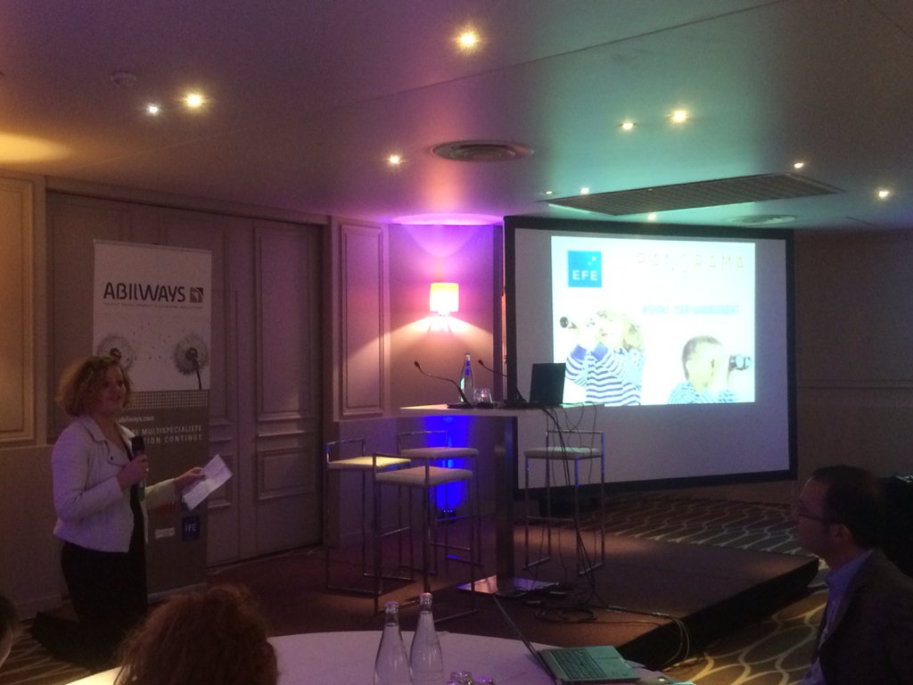 MarionBx's tweet image. #PIM15 c&apos;est parti avec @mpeaudecerf @EFEmanagement !