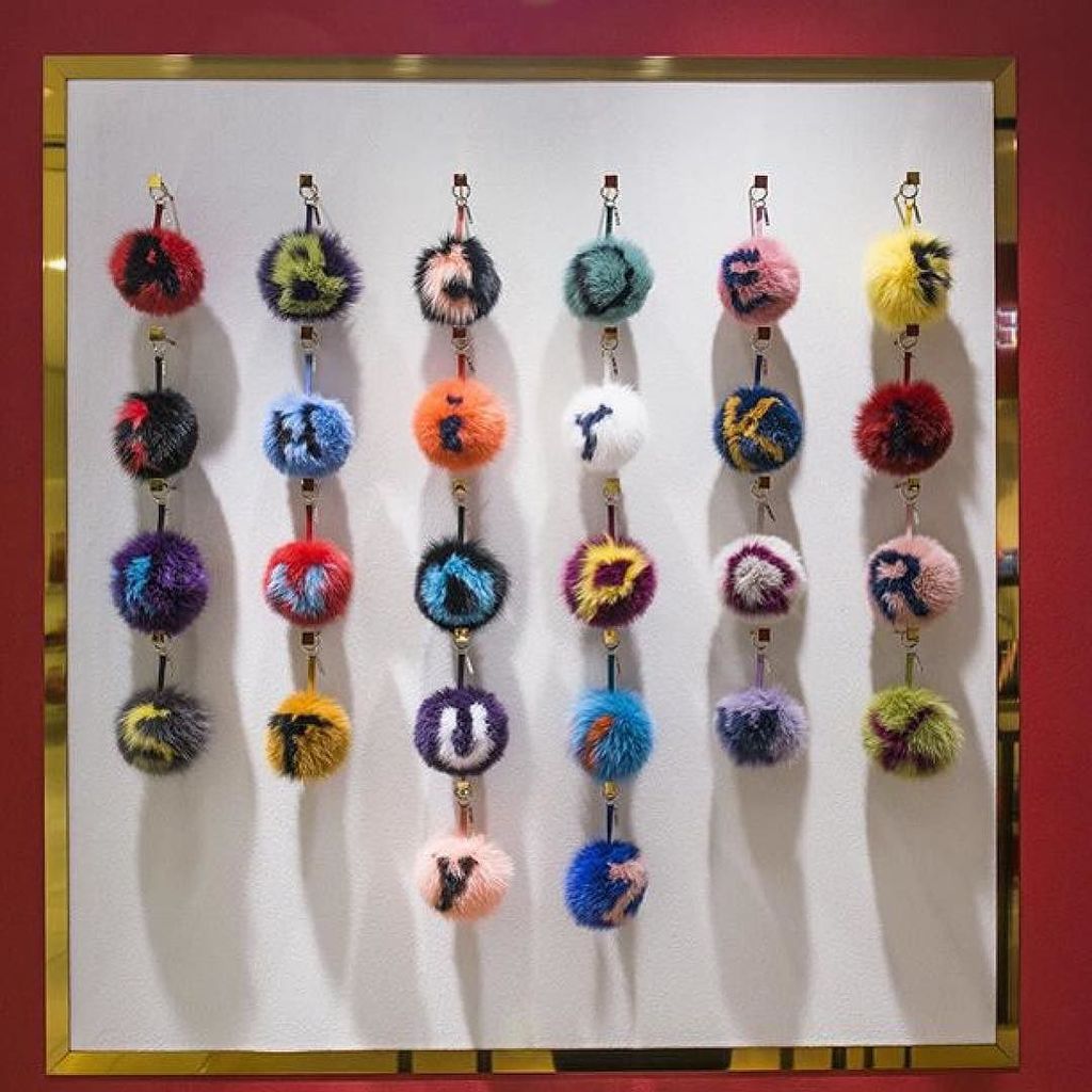 fendi alphabet charm