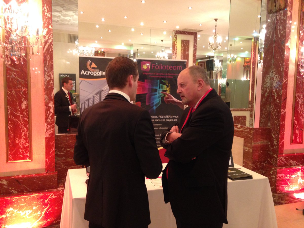 AcropolisTel's tweet image. @AcropolisTel et @Foliateam : 1ère participation commune au Gala du @clubdecisiondsi le 26 Novembre dernier