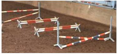 TIPS FOR JUMPING BOUNCE FENCES - Reap the #benefits horseanswerstoday.com/latest-riding-… #horsehour #horseriding #equestrian