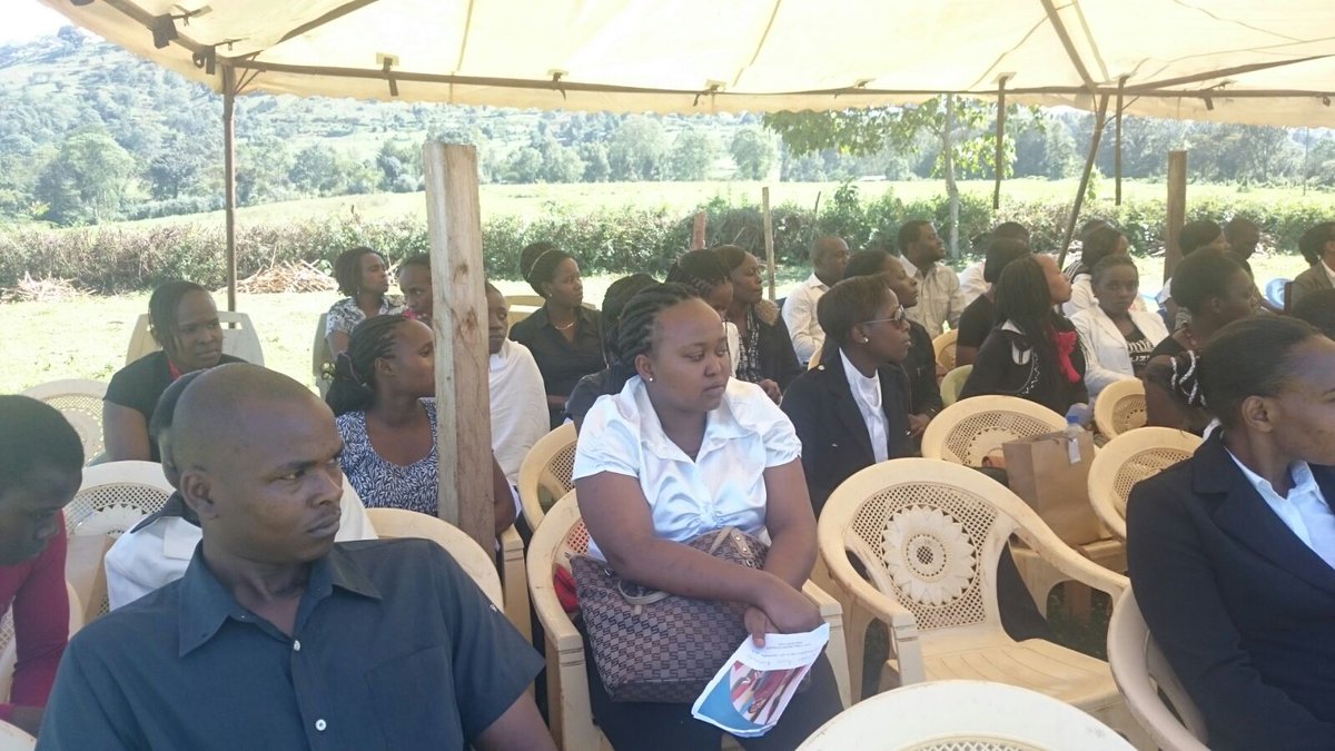 StrathU's tweet image. Family, friends &amp;amp; colleagues have gathered at the Kidambis farm in Kitale to bid Esther goodbye 

#RIPEstherKidambi