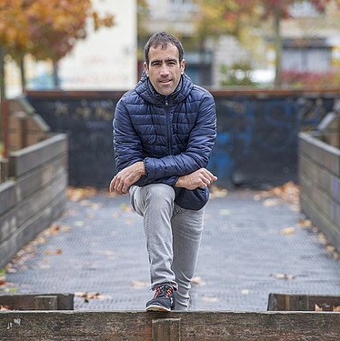 berria's tweet photo. .@enekollanos: "Ez gara supergizonak; ondo prestatuta, edonork egin dezake ironman bat" https://t.co/yeVXsSn4bi https://t.co/nnu5JXrjff