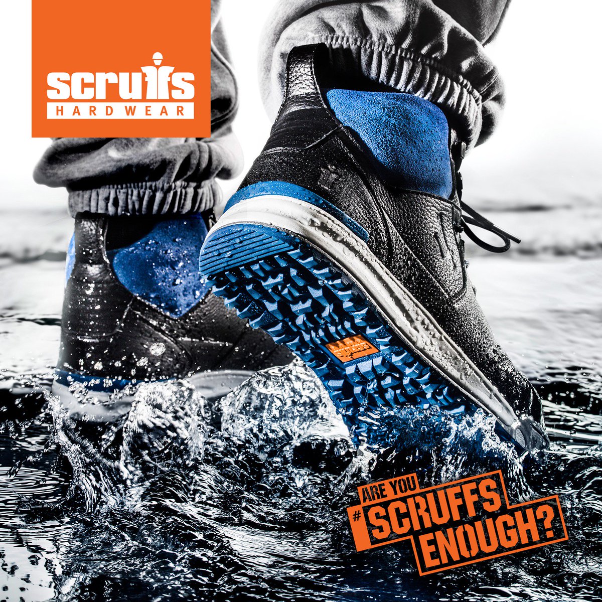 FresherLiving's tweet photo. Do you know someone who's #SCRUFFSENOUGH to win Micro-Fresh'd safety shoes this month? Nominations open later today! https://t.co/jUQxksIRDG